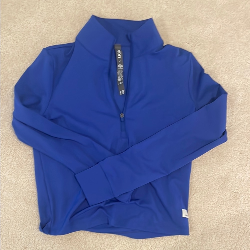 Vuori Royal Blue Half-Zip Pullover
